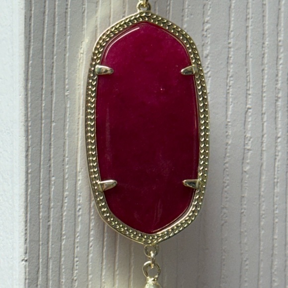 Kendra Scott Rayne Pendant Gold Berry Illusion - Picture 8 of 9